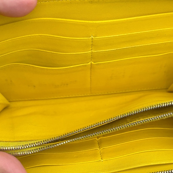 Celine Drummed Calfskin Zip Wallet - Picture 17 of 17